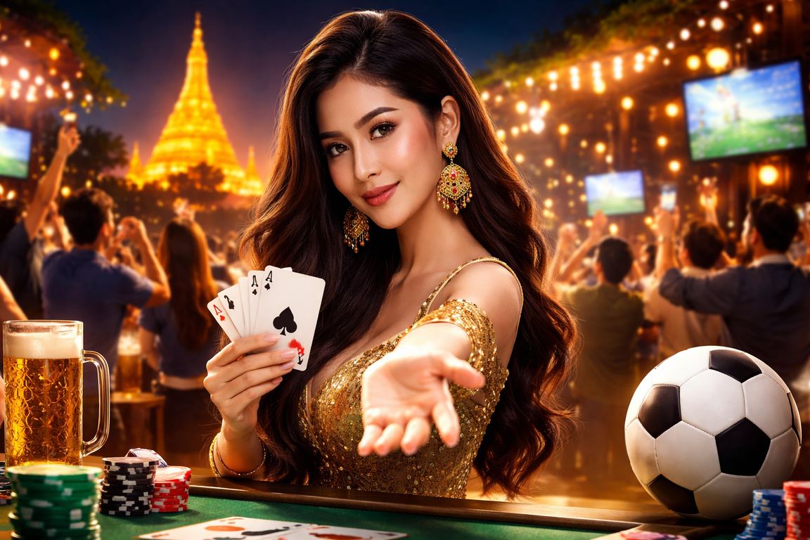 ရန်ကုန် ရွှေတိဂုံဘုရားနှင့် ဘောလုံး လောင်းကစား